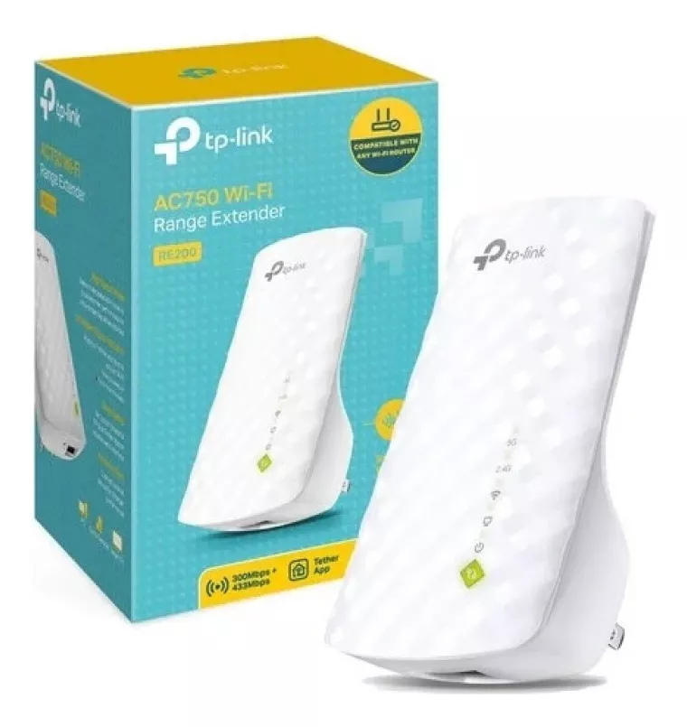 EXTENSOR DE RANGO TP-LINK RE 200 AC750 DUAL BAND