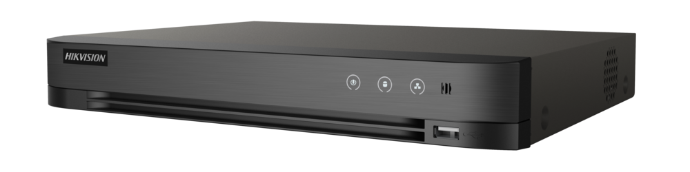 DVR Turbo HD Versión 5.0, 16 canales analógicos más 8 canales IP (permite apagar canales analógicos TURBOHD y poder colocar cámaras IP en todos sus canales, es decir, soporta hasta hasta 24 cámaras IP