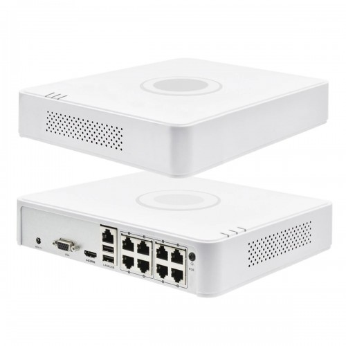 NVR 8 canales, Grabación de cámaras IP en H.264 - 4CH 4Mpx o 8CH 1080P.POE