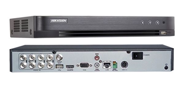 DVR TURBO 4.0 full HD 8 canales + 2 IP Pentahíbrida.