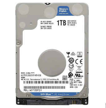 HD 1 TB P/NOTEBOOK WD S-ATA III 5400 8MB