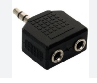 ADAPTADOR DE PLUG 3.5MM M A 3.5MM H X2 - NM-C28 - NETMAK