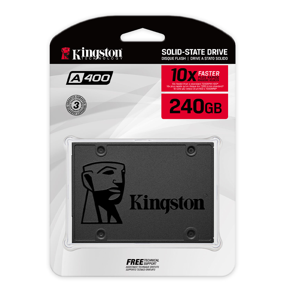 SSD 240GB KINGSTON A400 SATAIII 2.5