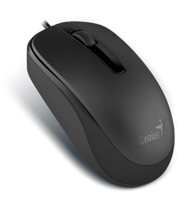 MOUSE GENIUS DX-120 USB BLACK 1200 DPI