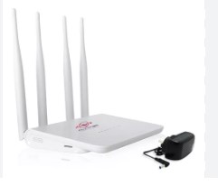 MODEM-ROUTER ZTE 4G WIFI + 4 ETH + 1WAN + 1 SIM LTE