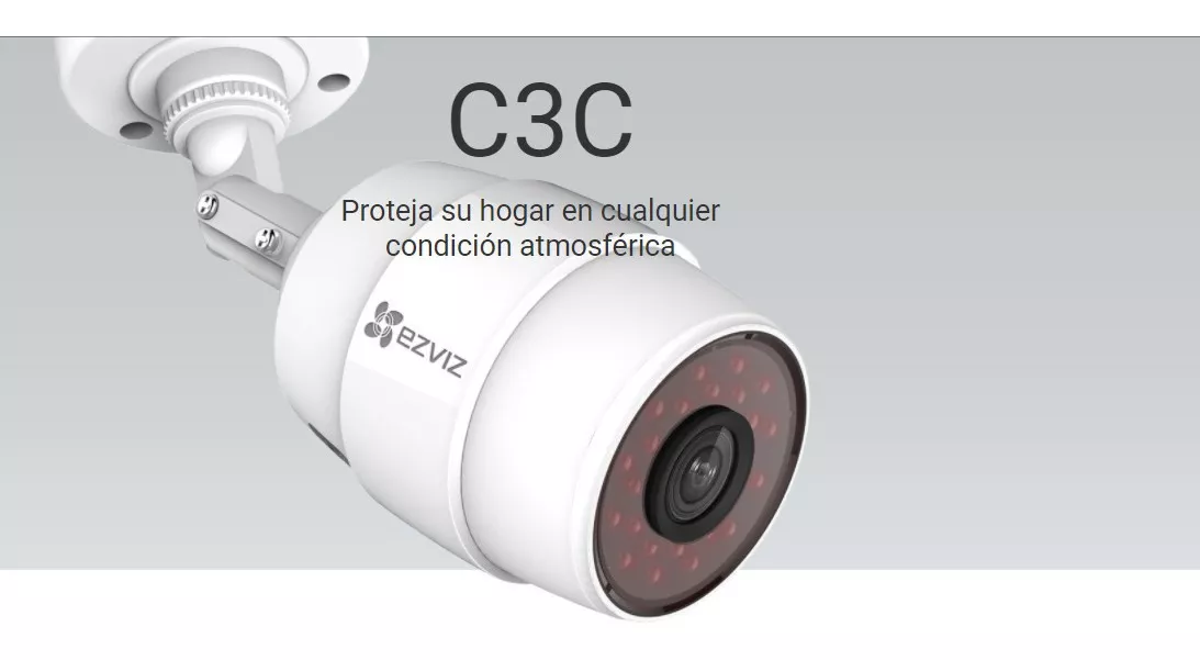 EZVIZ CS-CV216 C3C EXTERIOR 4MM 720P BULLET IR WIFI/CABLEADA C3C Camara Ip Ezviz C3c Vigilancia Exterior Poe Bullet CAMARA IP BULLET EXTERIOR WIFI Y CABLEADA